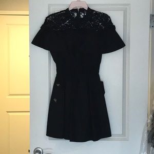 Size 6 - Self Portrait Dress - Dark Blue Lace